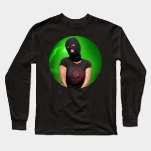 Balaclava Woman Long Sleeve T-Shirt